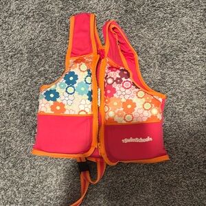 Swim school life jacket toddler